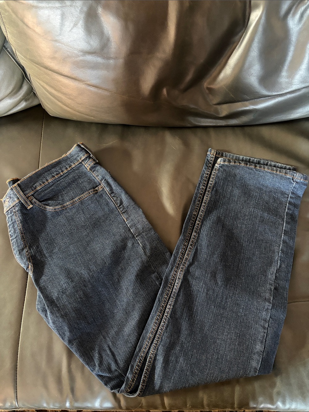 Levi's Men's Dark Blue Straight Jeans